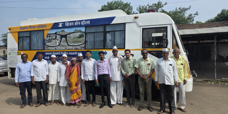 मऱ्हळ येथे लोणारी युवा संघाचे मोफत नेत्र तपासणी व शस्त्रक्रिया शिबिर उत्साहात