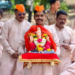 कर्तव्याच्या वर्दीत राहूनही पोलिसांनी अनुभवला गणेशोत्सवाचा आनंद