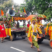 माळाकोलीत जगद्गुरु नरेंद्राचार्य महाराजांच्या पालखीचे भक्तिमय स्वागत