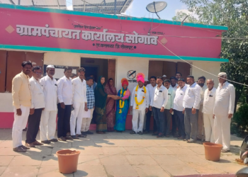 सोगाव ग्रामपंचायतीच्या उपसरपंचपदी शारदा सरडे यांची बिनविरोध निवड