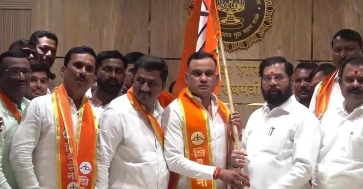 मुंबई येथे शेखर गोरे यांचा शिवसेनेत जाहीर पक्षप्रवेश