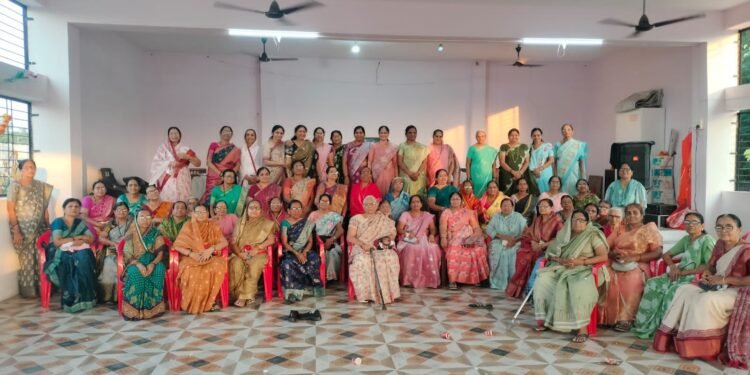 पुण्यश्लोक अहिल्यादेवी होळकर ज्येष्ठ महिला संघातर्फे वर्धापनदिन उत्साहात साजरा
