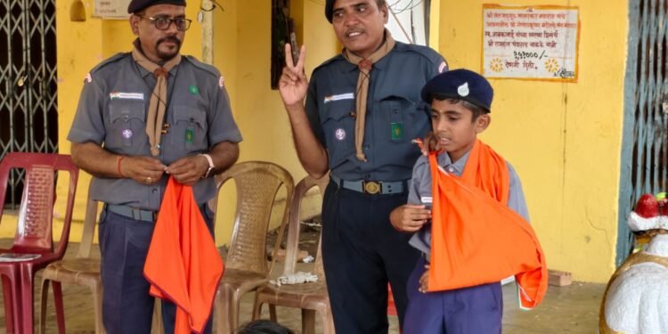 सातारकर महाराज मंदिर संस्थान रिसोड येथे दिनांक 07 ऑक्टोबर 2026 रोजी स्काऊट गाईड संघनायक शिबिर संपन्न..
