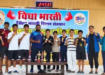37 व्या अखिल भारतीय बॉक्सिंग क्रीडा स्पर्धेमध्ये पश्चिम क्षेत्राची चमकदार कामगिरी.