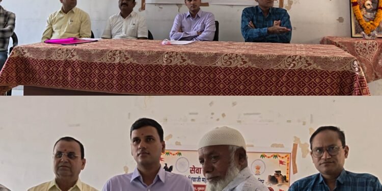 सेलू तहसील कार्यालयात सेवा संकल्प अभियान.