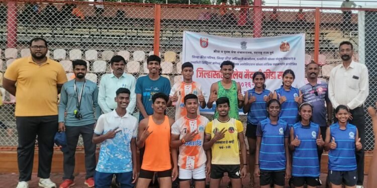 सावर्डे विद्यालयाच्या खेळाडूंची मैदानी स्पर्धेत दमदार कामगिरी