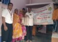 नवरात्री उत्सव निमित्य निराधार आजीना अन्नधान्य किट वाटप…..