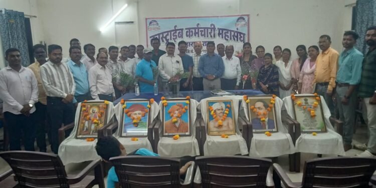 कास्ट्राईब कर्मचारी महासंघाची चामोर्शीत नवी फळी सज्ज!