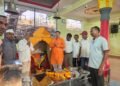 जागृत देवस्थान धवलीबारी माता (शिर्वे) येथे आमदार शिरीषदादा नाईक यांनी घेतले मातेचे दर्शन