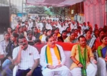 सेवा संकल्प अभियानांतर्गत कळमनुरी मध्ये पथ नाट्यांचे आयोजन. कळमनुरी.