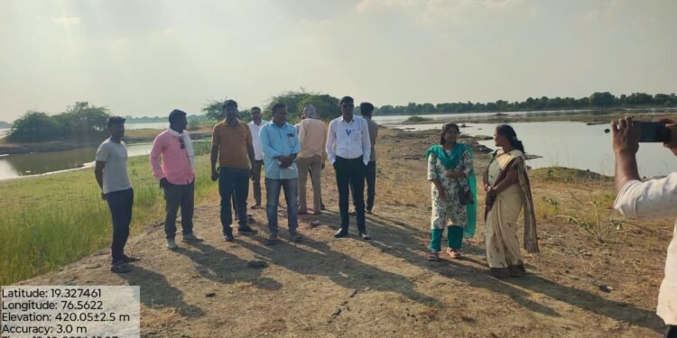 सार्वजनिक जलस्रोतांतून अनधिकृत पाणी उपसा रोखण्याचे तहसीलदार संजय खिल्लारे यांचे निर्देश