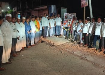 चिचोंडी पाटील येथे प्रहार दिव्यांग क्रांती संघटनेच्या शाखेचे उत्साहात उद्घाटन