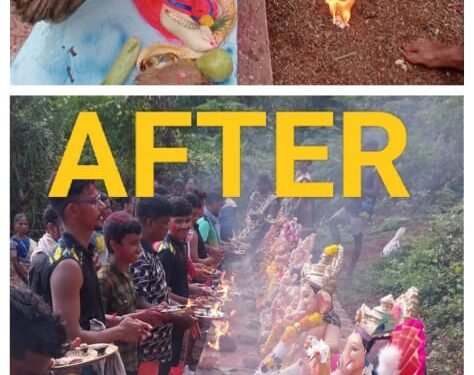 तालुका गुहागर कोळवली बंदर वाडी तील एका सुंदर बदलाला मनापासून सलाम
