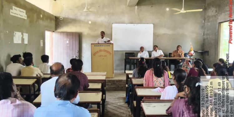 स्व नितीन महाविद्यालयात ‘वाचन प्रेरणा दिन ‘मोठ्या उत्साहात संपन्न.