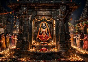 नवरात्री विशेष : कारंजा लाड येथील आदिशक्ती श्री कामाक्षा माता