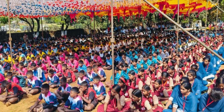 आश्रमशाळा वाघेरा येथे ‘केंद्रस्तरीय क्रीडा स्पर्धा २०२६-२७’ उत्साहात संपन्न!