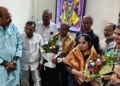 कॅप्टन स्मित मच्छर यांच्या अकोल्यातील आठवणींना उजाळा; जोगी परिवाराचे भाजपकडून स्वागत