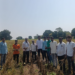 झोडगाव येथे सोयाबीन-कापूस नुकसानीची पाहणी; १०० टक्के नुकसानभरपाईची मागणी