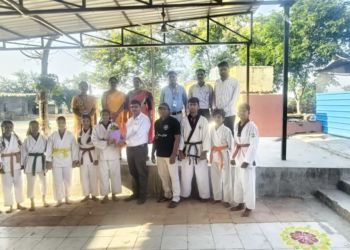 कराटे स्पर्धेत हिंगणीच्या विद्यार्थ्यांचे घवघवीत यश; जिल्हास्तरीय स्पर्धेसाठी विद्यार्थ्यांची निवड