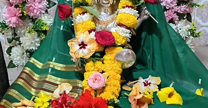 करंजगावच्या ग्रामदेवता आई महामाई देवीच्या नवरात्रोत्सवाला भक्तिमय वातावरणात सुरुवात