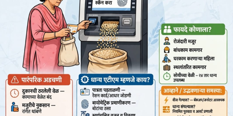 अन्नपूर्ती धान्य एटीएम : रेशनव्यवस्थेतील नवा प्रयोग की अन्नवितरण व्यवस्थेतील परिवर्तन?