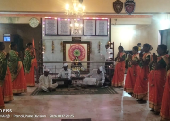 हरपवडे येथील श्री रासाईदेवी मंदिरात महिला सांप्रदायिक भजन व हरिपाठ उत्साहात