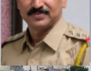 दसरा व दुर्गा देवी विसर्जनाच्या पार्श्वभूमीवर मारेगाव पोलिसांचा रूट मार्च