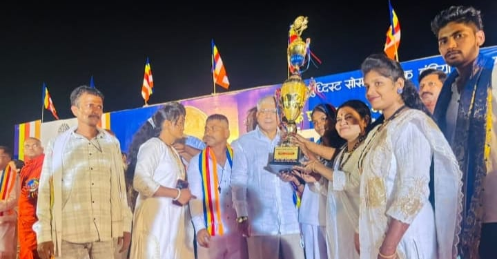 धम्म मेळाव्यात पातूरच्या भीमशक्ती व्यायामशाळेची बाजी; लाठी-काठी प्रात्यक्षिकात प्रथम क्रमांक