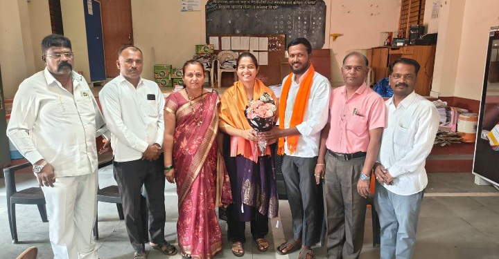 वैष्णवी टाव्हरे यांची मुंबई महानगरपालिकेत सबलिपिकपदी निवड