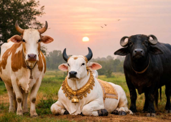 गोठे रिकामे होण्याची वेळ; दुष्काळामुळे शेतकऱ्यांवर जनावरे विकण्याची वेळ