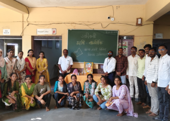 जानकी महिला महाविद्यालयात महर्षी वाल्मिकी जयंती उत्साहात साजरी