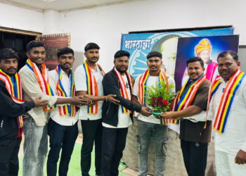 कोथळी येथे वर्षावासानिमित्त २७ व्या ग्रंथ पठण सोहळ्याची मंगलमय सांगता