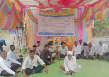 लांजी ग्रामपंचायतीच्या कथित गैरकारभाराविरोधात गणेश दामलवार, विकेश राठोड यांचे आमरण उपोषण