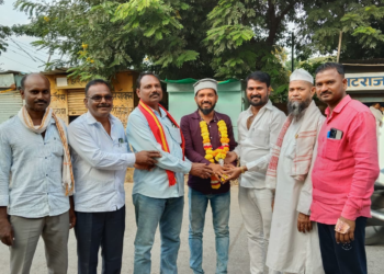 AIMIM च्या धाराशिव जिल्हा उपाध्यक्षपदी निवड; कळंब येथे नवनियुक्त पदाधिकाऱ्यांचा सत्कार