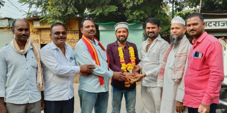 AIMIM च्या धाराशिव जिल्हा उपाध्यक्षपदी निवड; कळंब येथे नवनियुक्त पदाधिकाऱ्यांचा सत्कार