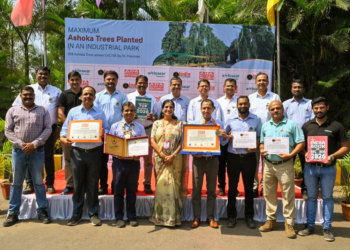 सासवडच्या किर्लोस्कर न्यूमॅटिकचा पर्यावरण संवर्धनासाठी जागतिक स्तरावर सन्मान