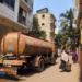 कळंबोलीत पाण्यासाठी बोंबाबोंब; सिडकोच्या टाकीतून भरलेला टँकर बांधकामस्थळी