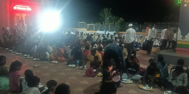 अर्जुन तात्या भंडारा उत्सव उत्साहात साजरा